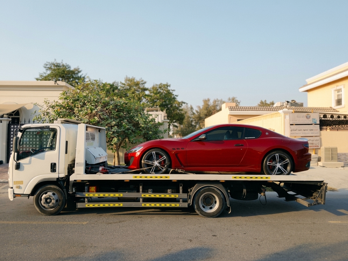 Car Recovery Pro Dubai Flatbed Fleet